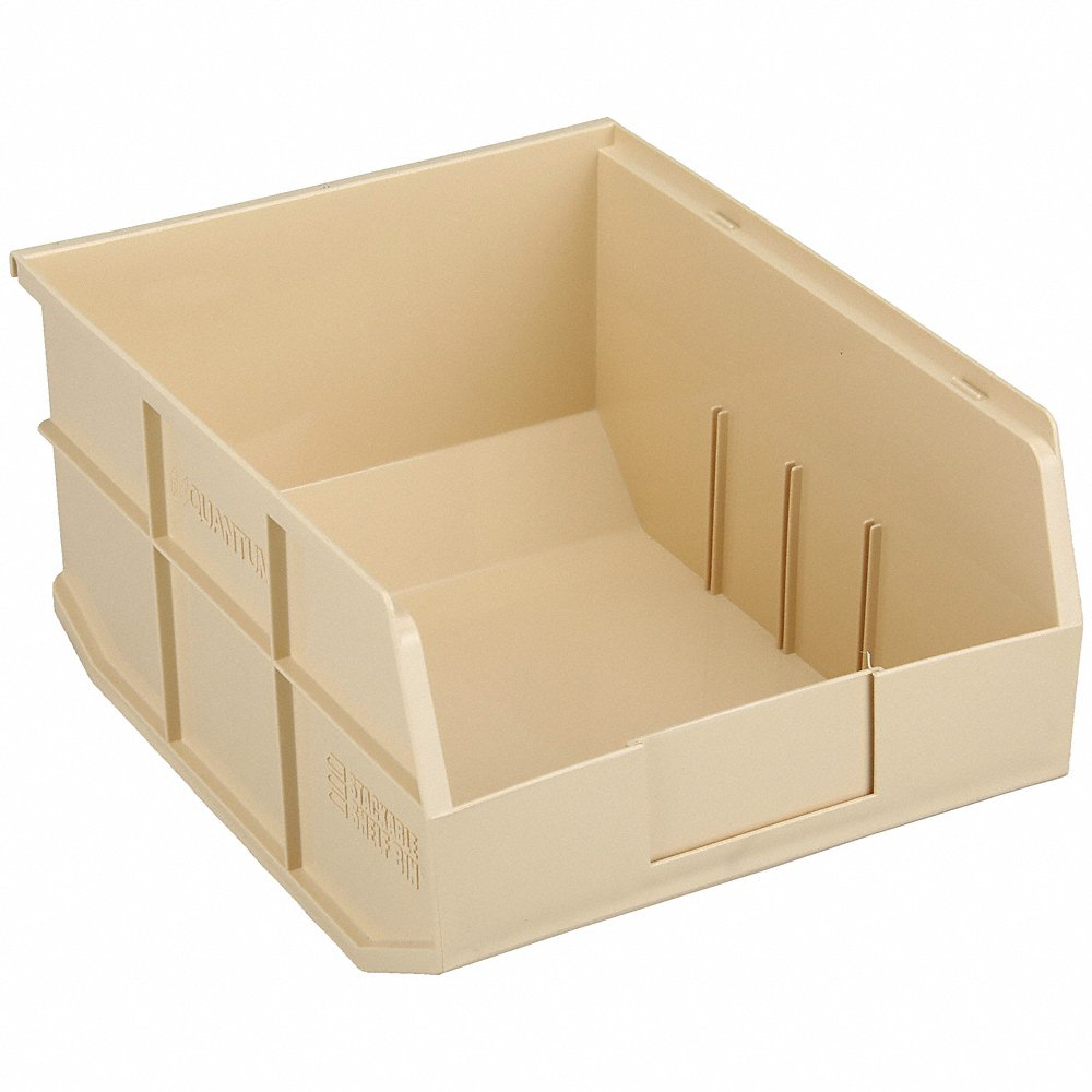 QUANTUM STORAGE SYSTEMS SSB445IV Shelf Bin 11 Inch Width 7 Inch H Ivory | AB7XBU 24K155