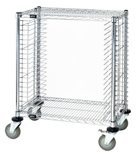 QUANTUM STORAGE SYSTEMS TC-19CO Tray Cart, Conductive, 18 x 30 x 39 Inch Size | CG9DJV