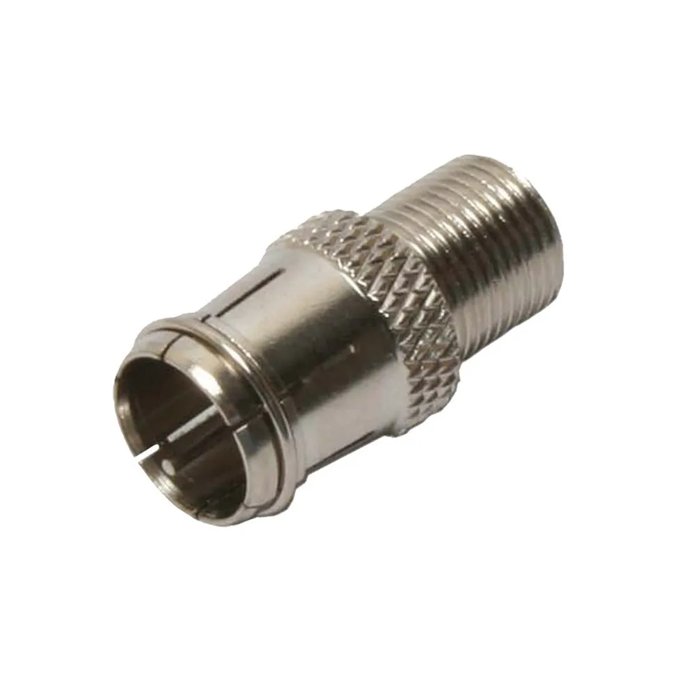 F Intra-Adapter, 75 Ohm, F (F) To Push-On F (M)