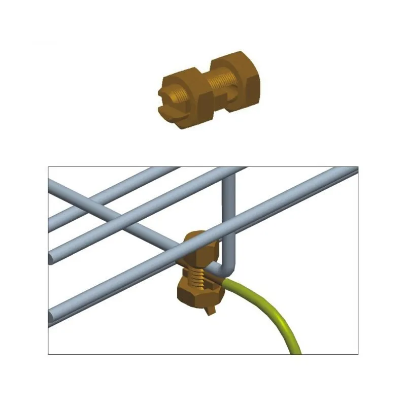 Cable Tray Grounding Bolt, Copper
