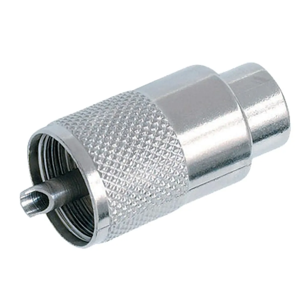 Uhf Male Connector, 2Pc Solder, Rg-8/11/213