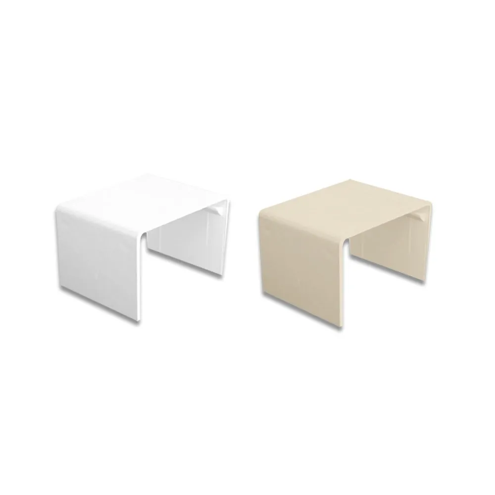 Coupler For Wirehider Raceway, 1-1/2 Feet Feet, Beige
