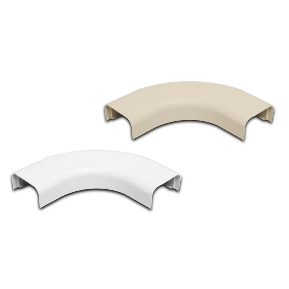 Right Angle Raceway Accessory, 1 Feet Feet, White