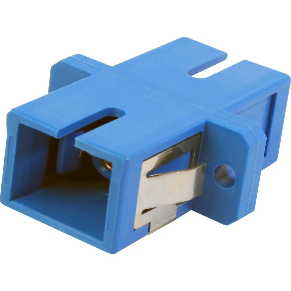 Sc/Sc Fiber Optic Adapter, (Duplex) Multi-Mode, Plastic