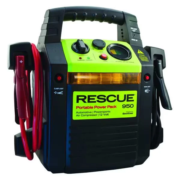 Portable Power Pack, 6 ga. Cable, 12VDC