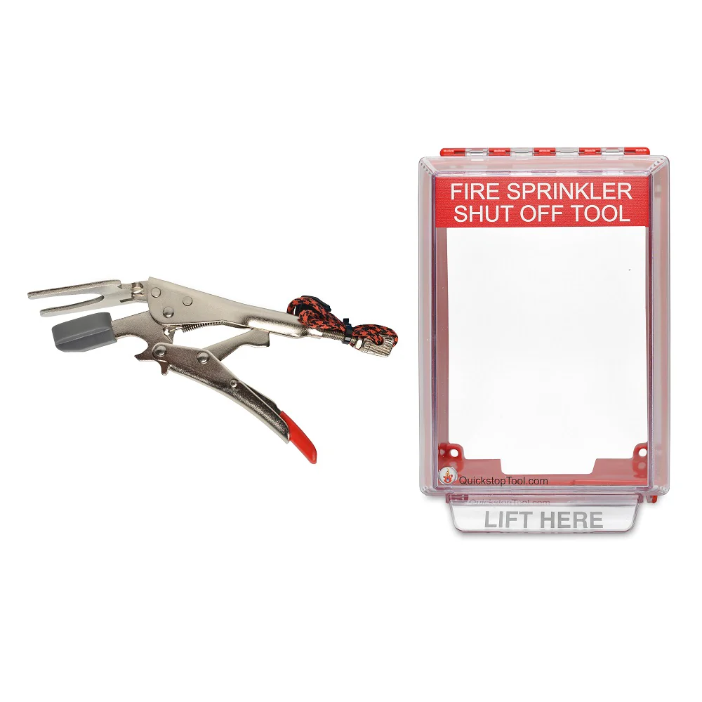 Fire Sprinkler Multi Tool, with Wall Mount Case