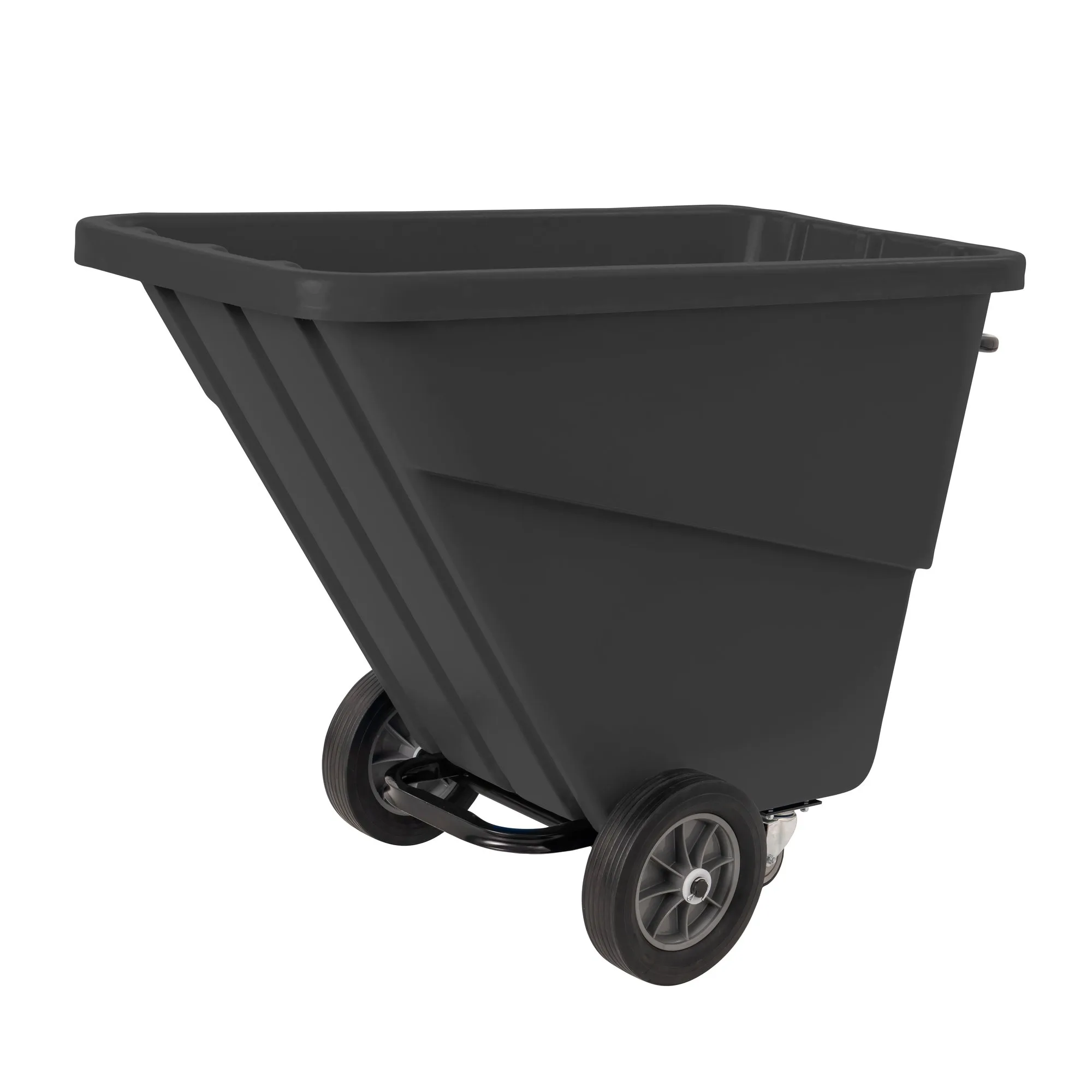 Small Utility Tilt Truck, 1/2 Cubic Yard, Black