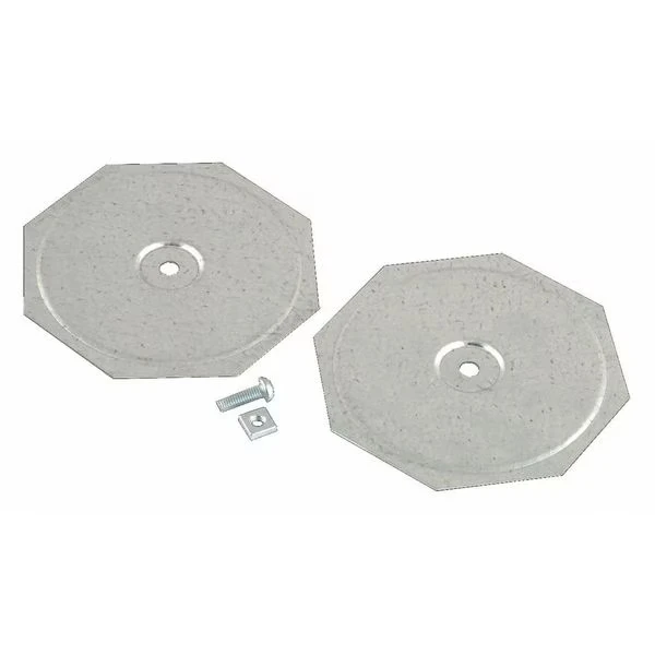 Knockout Seal, 4 Inch Size, 2 pcs, Steel