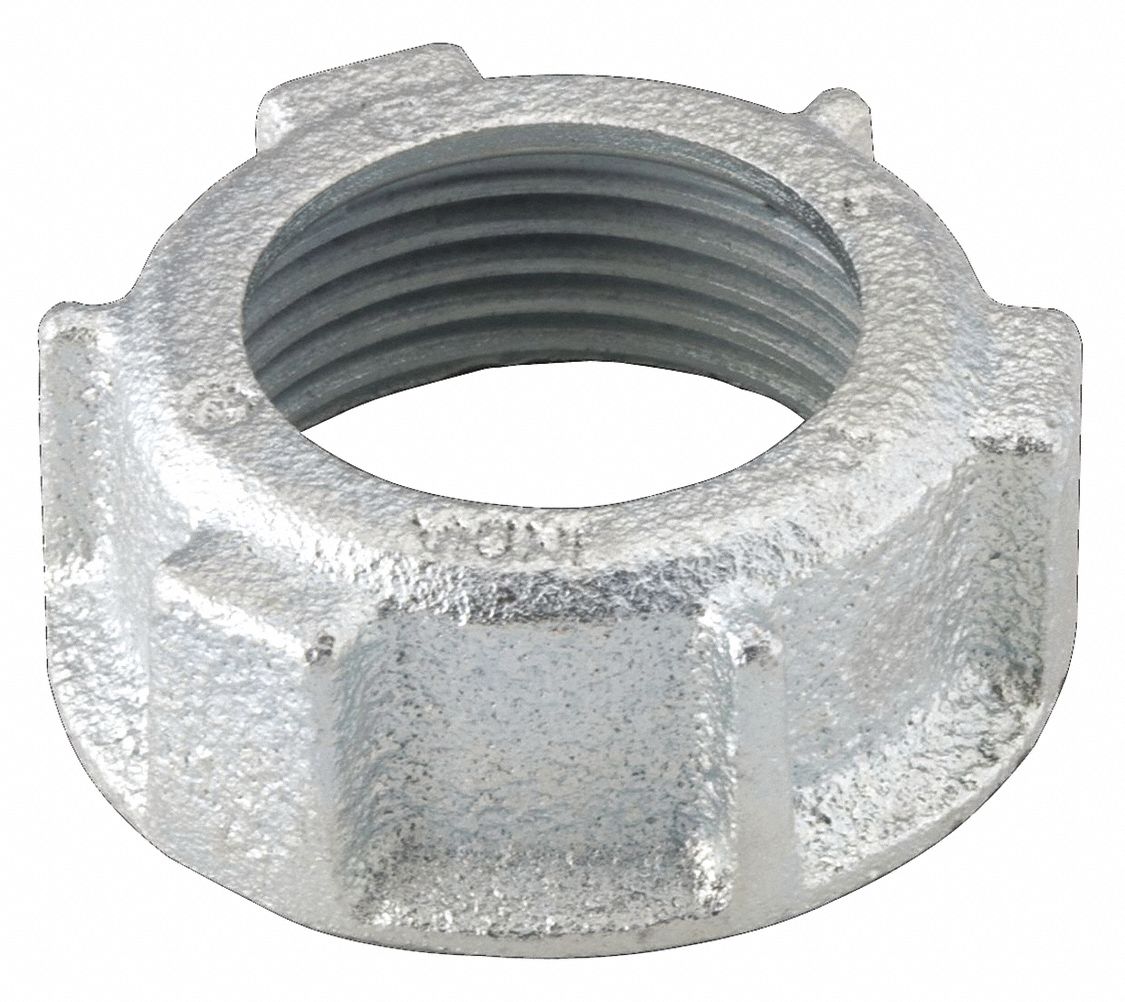 FABORY 1108 Iron Bushing, Zinc Plated, 2 Inch Trade Size, 2 23/32 Inch Length | CH6TBM 52AV83