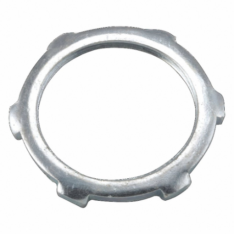RACO 1204 Sealing Locknut, 1 Inch Trade Size, Steel, Zinc Plated | CT8LDM 206D87