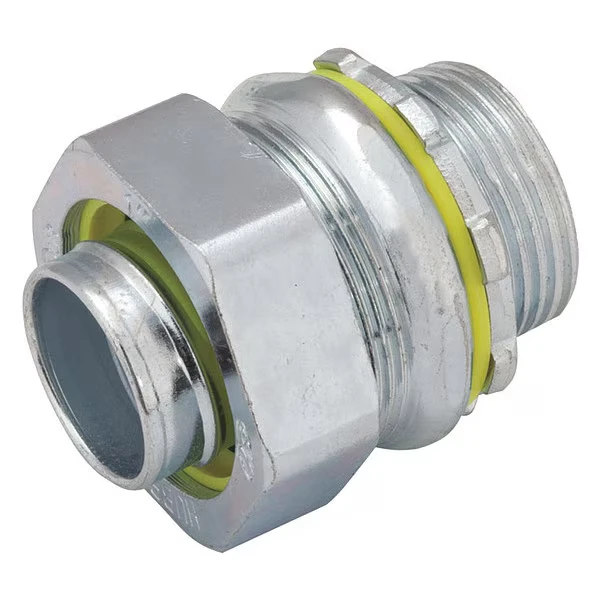 Liquidtight Connector, 3-1/2 Inch Size, Steel