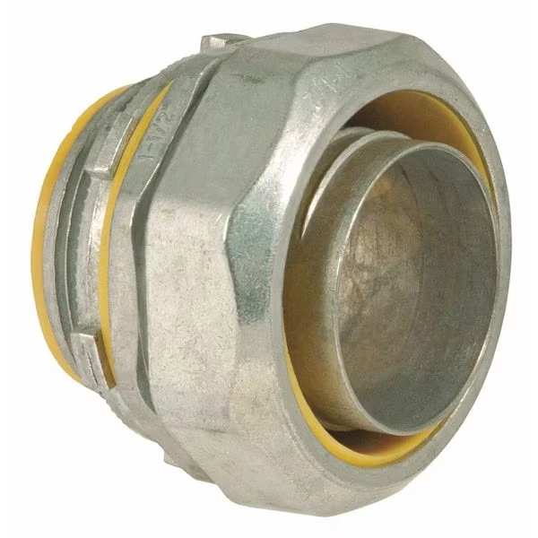 Liquidtight Connector, 4 Inch Size, Insul Dc Zinc