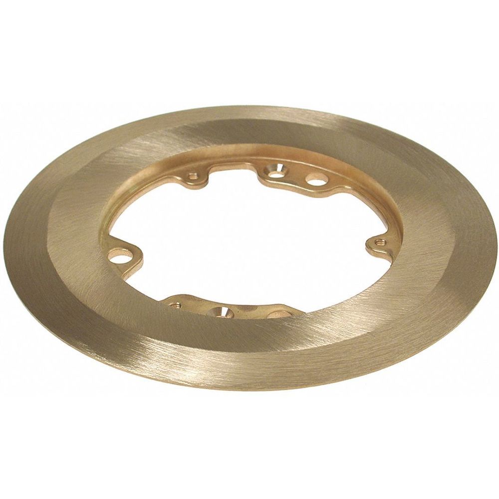 Round Brass Carpet Flange