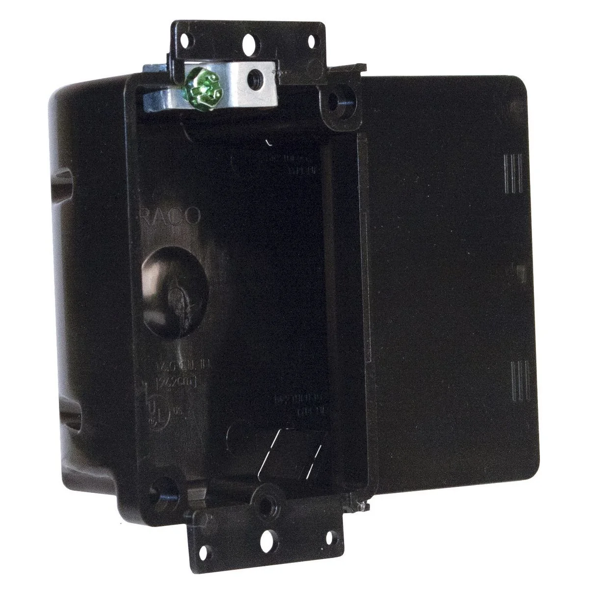 Nonmetallic RV Box, 1-3/4 Inch Deep, Single Gang