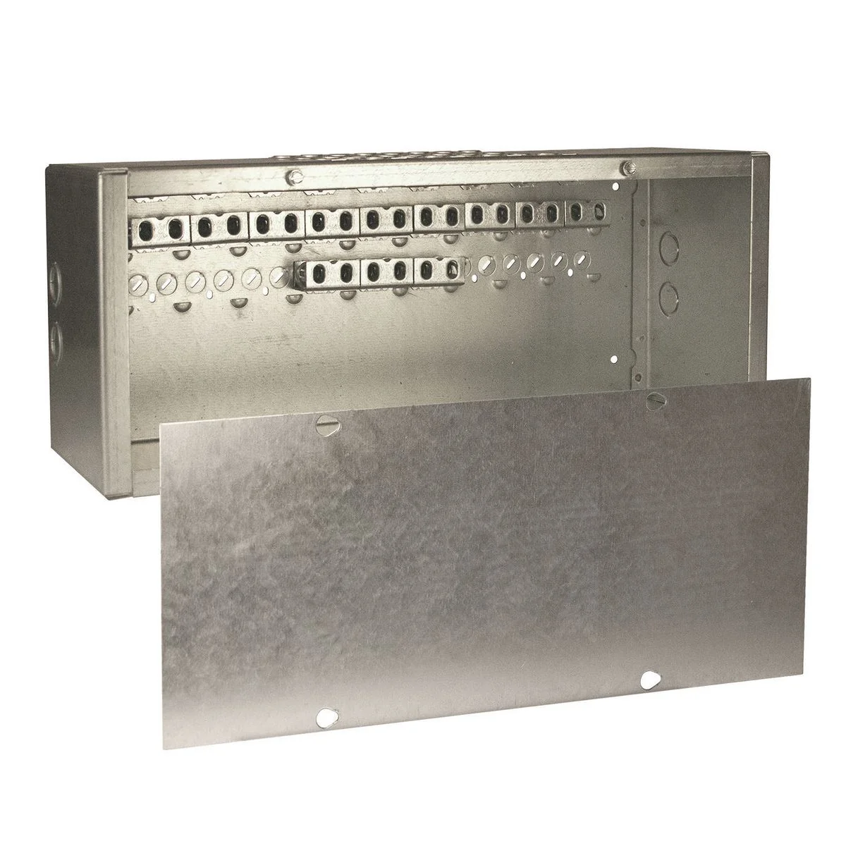 NEMA 1 Transition Box, 8x20x6, STAB-IT Cable Clamps