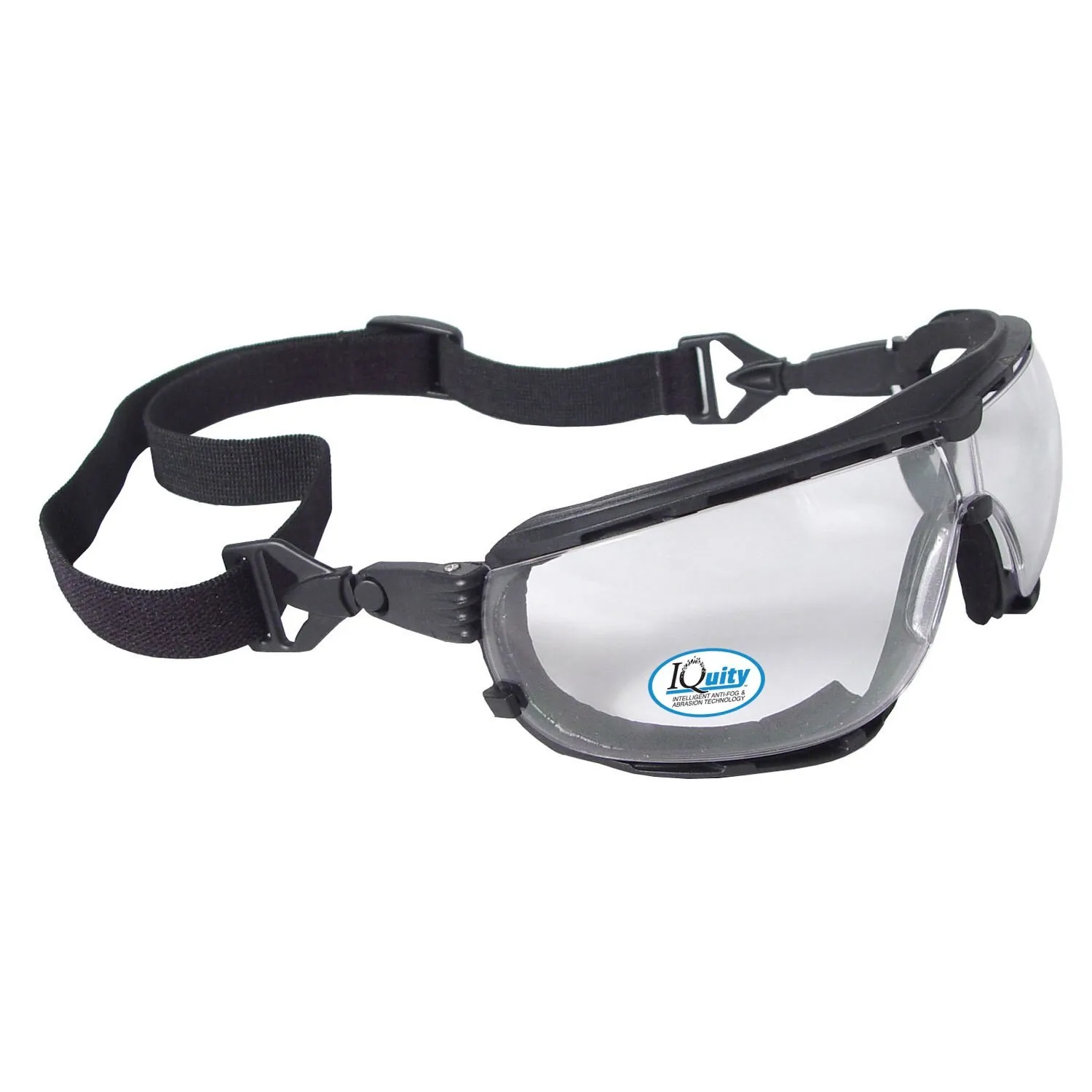 Impact Resistant Safety Goggles, Clear IQ Anti-Fog, Scratch-Resistant Lens