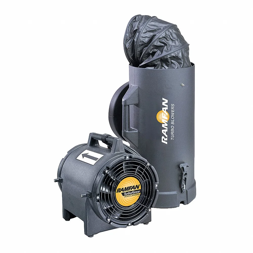 RAMFAN EF7015 Confined Space Fan Axial Explosion-proof 8 Inch 1/3 Hp | AF4MKE 9CH44