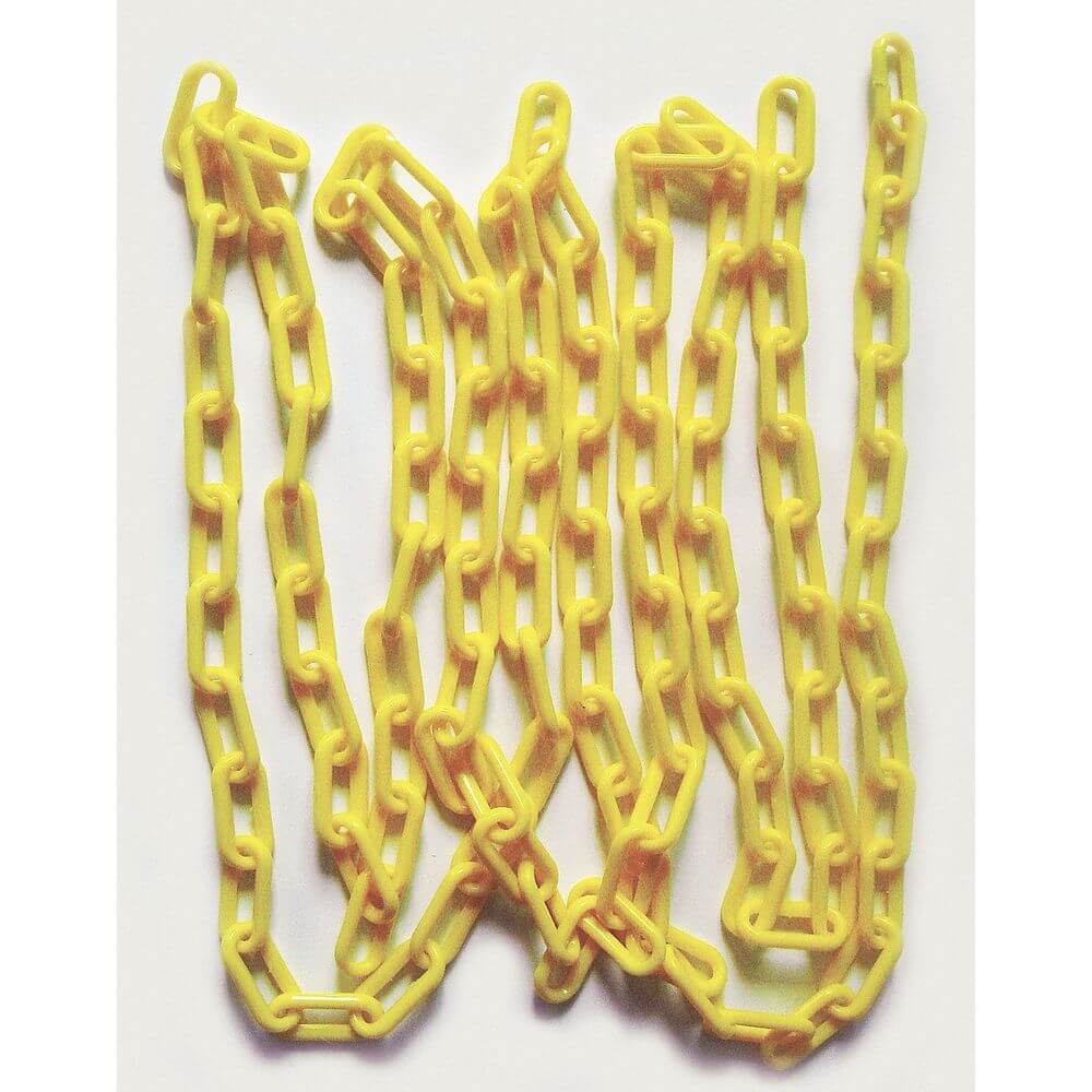 Plastic Chain, 2 x 100 Feet, Yellow