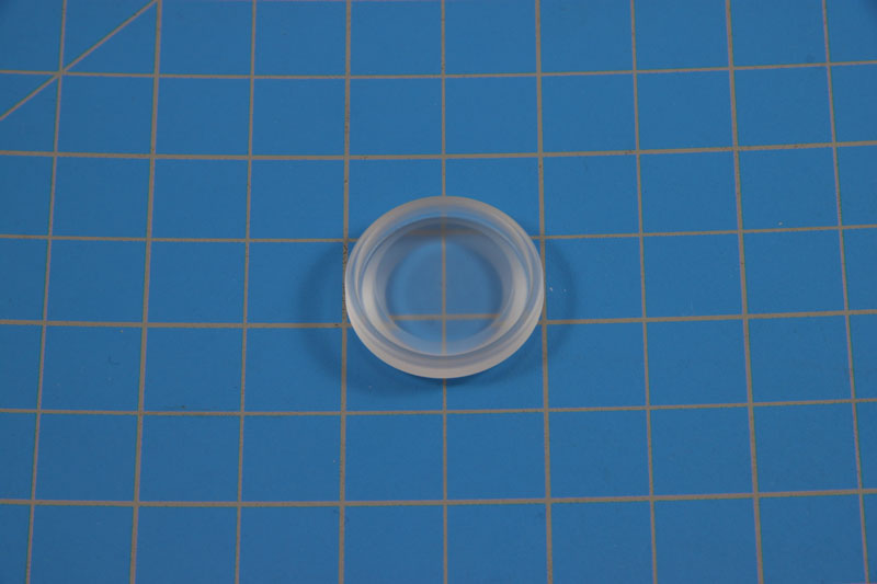 APPROVED VENDOR TC05CAP-POLY Clear Cap, 1/2 and 3/4 Inch Size, Tri Clover Compatible | CF6CCL