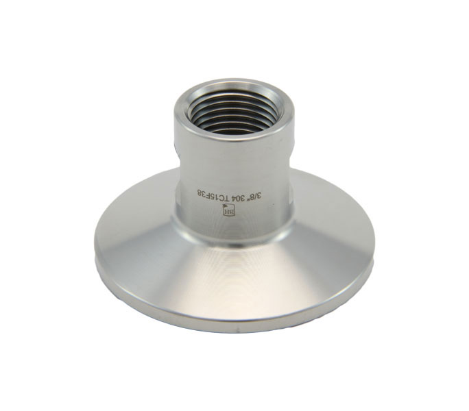 APPROVED VENDOR TC15F38 Connection Adapter, 1.5 Inch Tri Clover x 3/8 Inch FNPT | CF6CFG