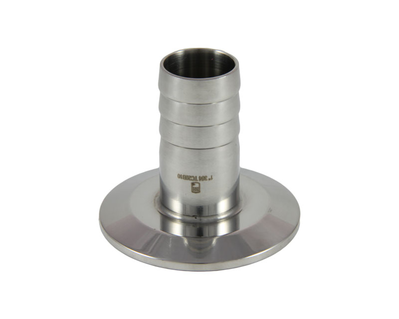 APPROVED VENDOR TC20B10 Connection Adapter, 2 Inch Tri Clover x 1 Inch Hose Barb | CF6CJB