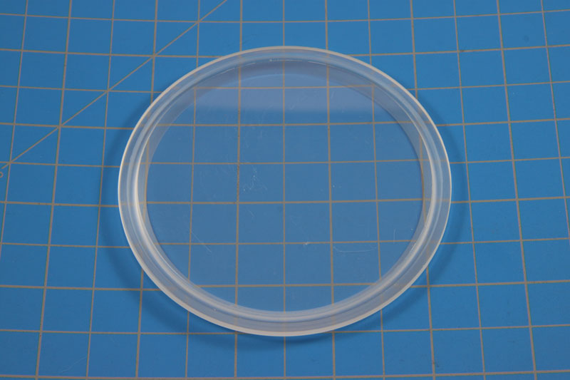 APPROVED VENDOR TC30CAP-POLY Clear Cap, 3 Inch Size, Tri Clover Compatible | CF6CCP