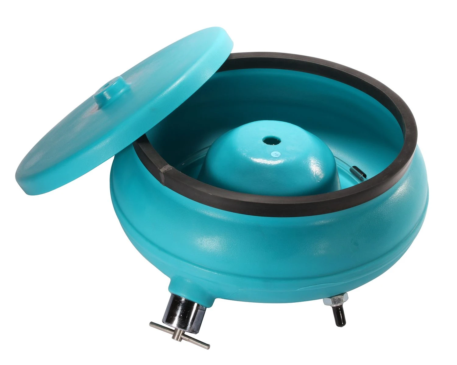 Spare Bowl, With Lid, For Vibratory Tumbler, 17 Inch Size