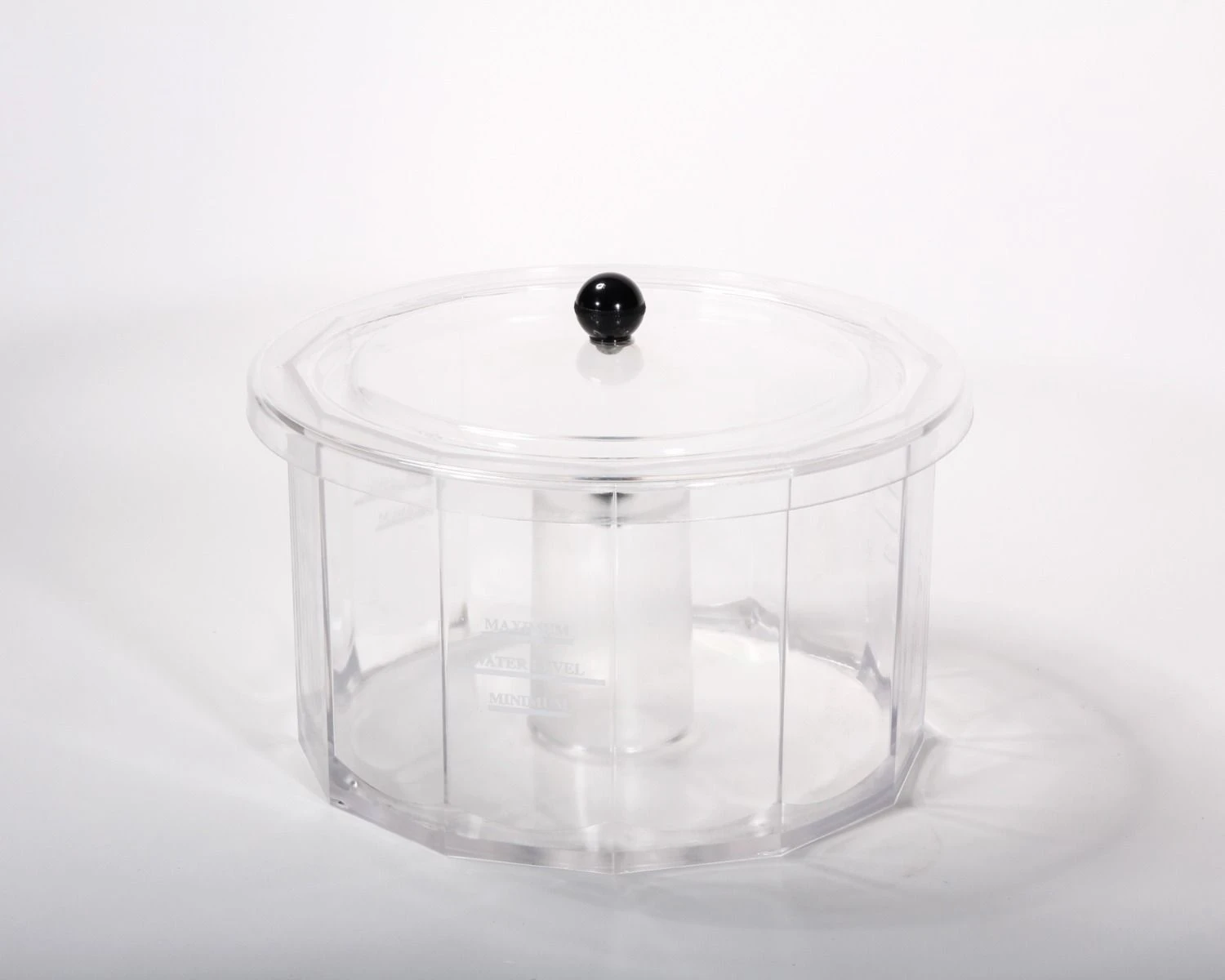 Spare Bowl, With Lid, For Centrifugal Magnetic Finisher