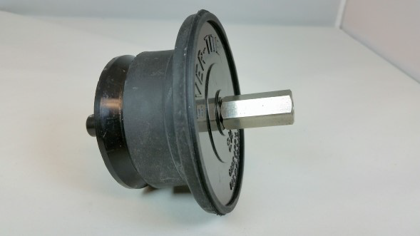 REAL-TITE PLUGS RTPHX35 Hex Extension Expension Plug, 3.5 Inch Dia., 3.7 Inch Length | CE7YFH