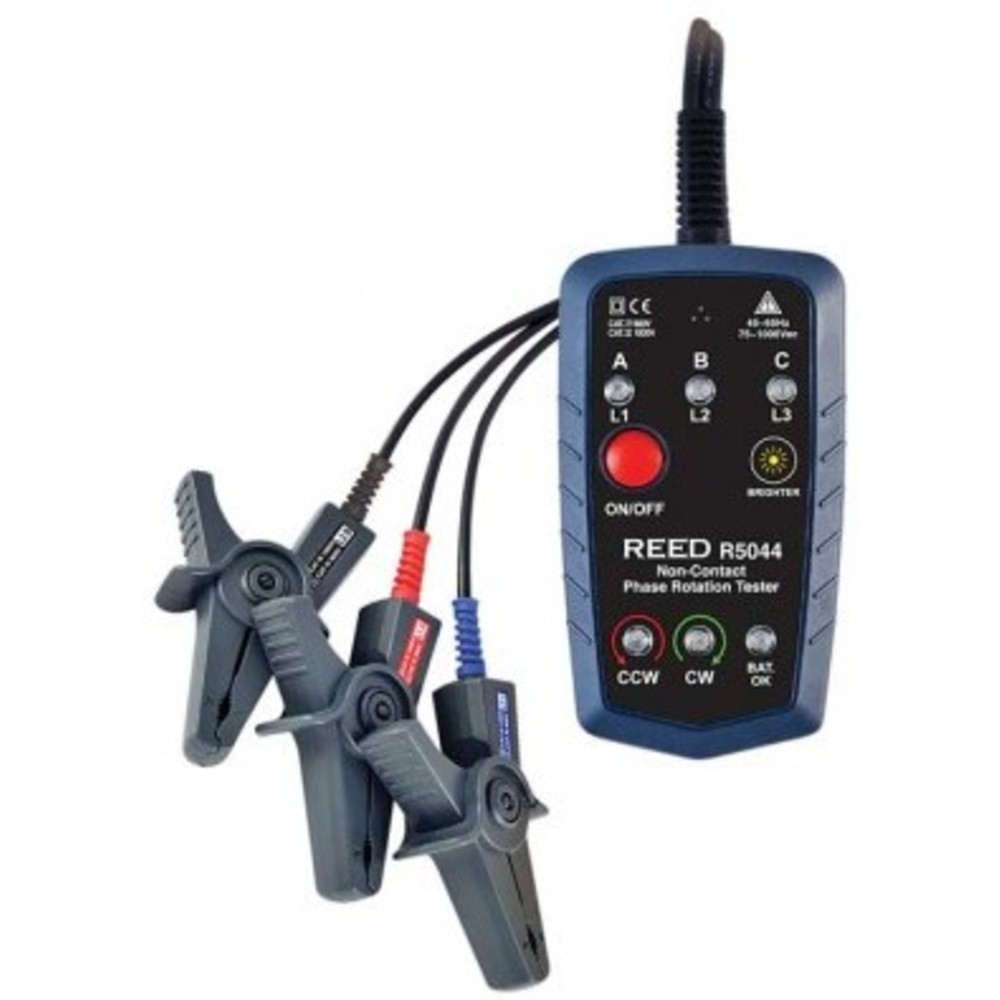 REED INSTRUMENTS Phasing and Motor Rotation Meters