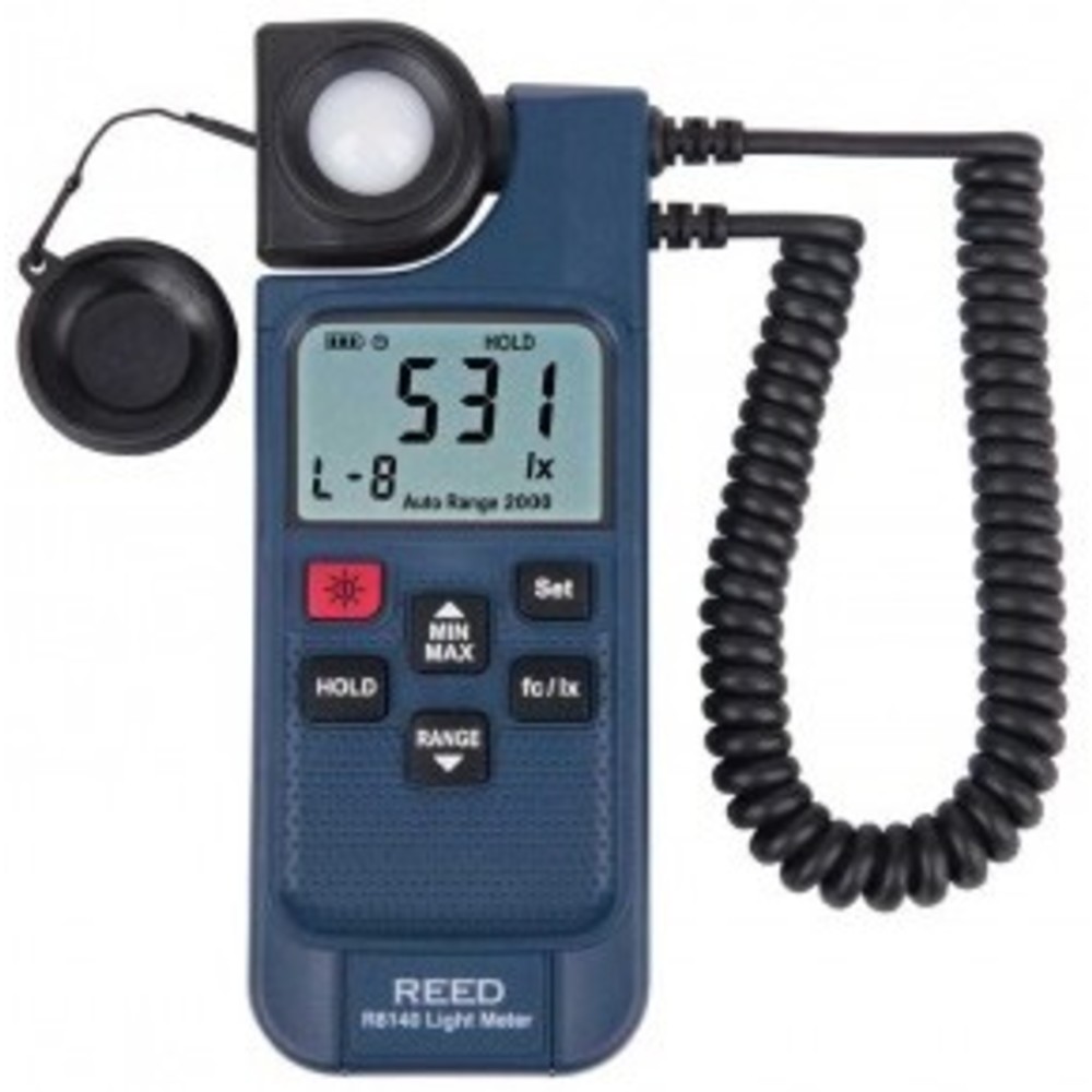 LED Light Meter, Detachable and Rotatable Light Sensor