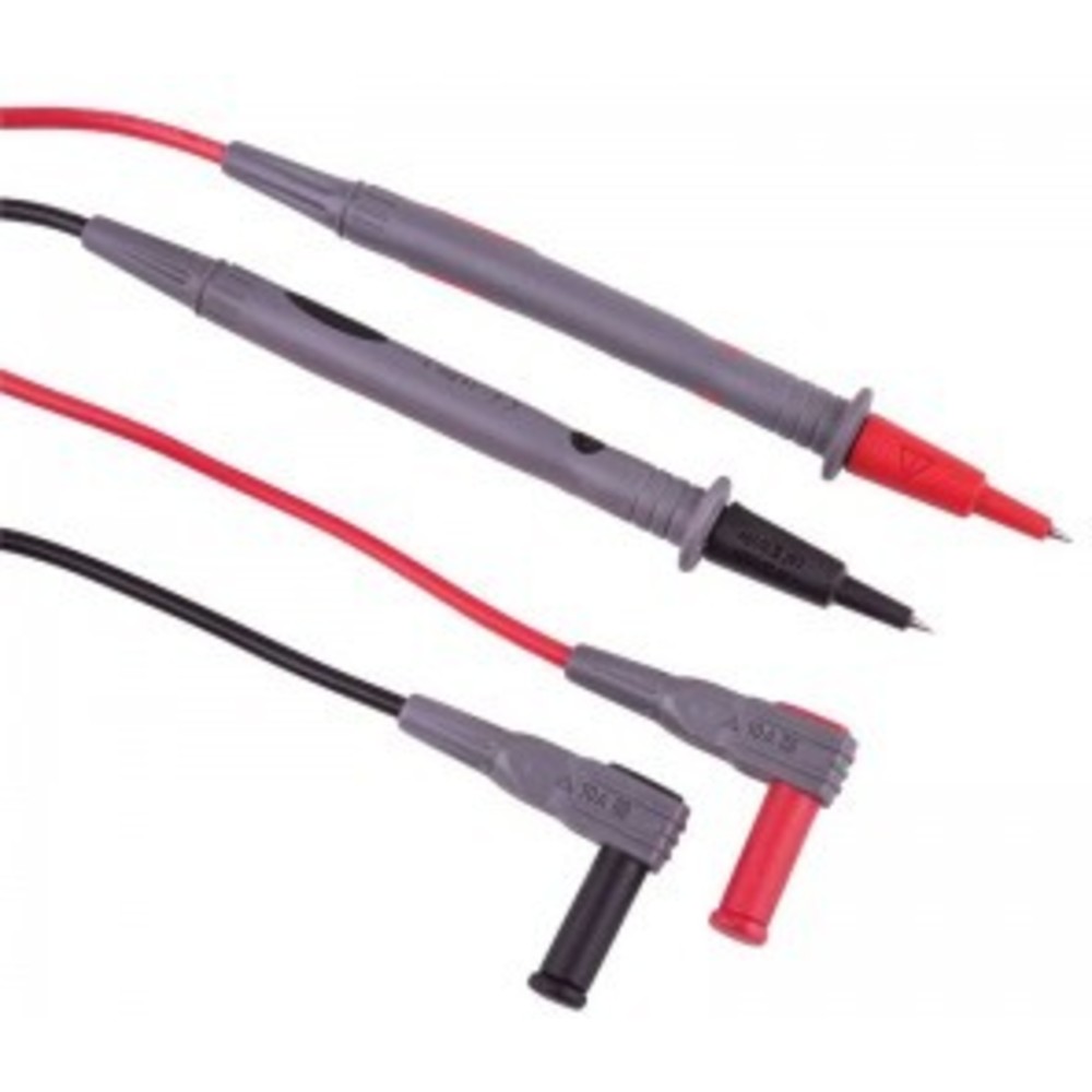 Saferty Test Lead Set, Double Insulated, 5mm Tip Length