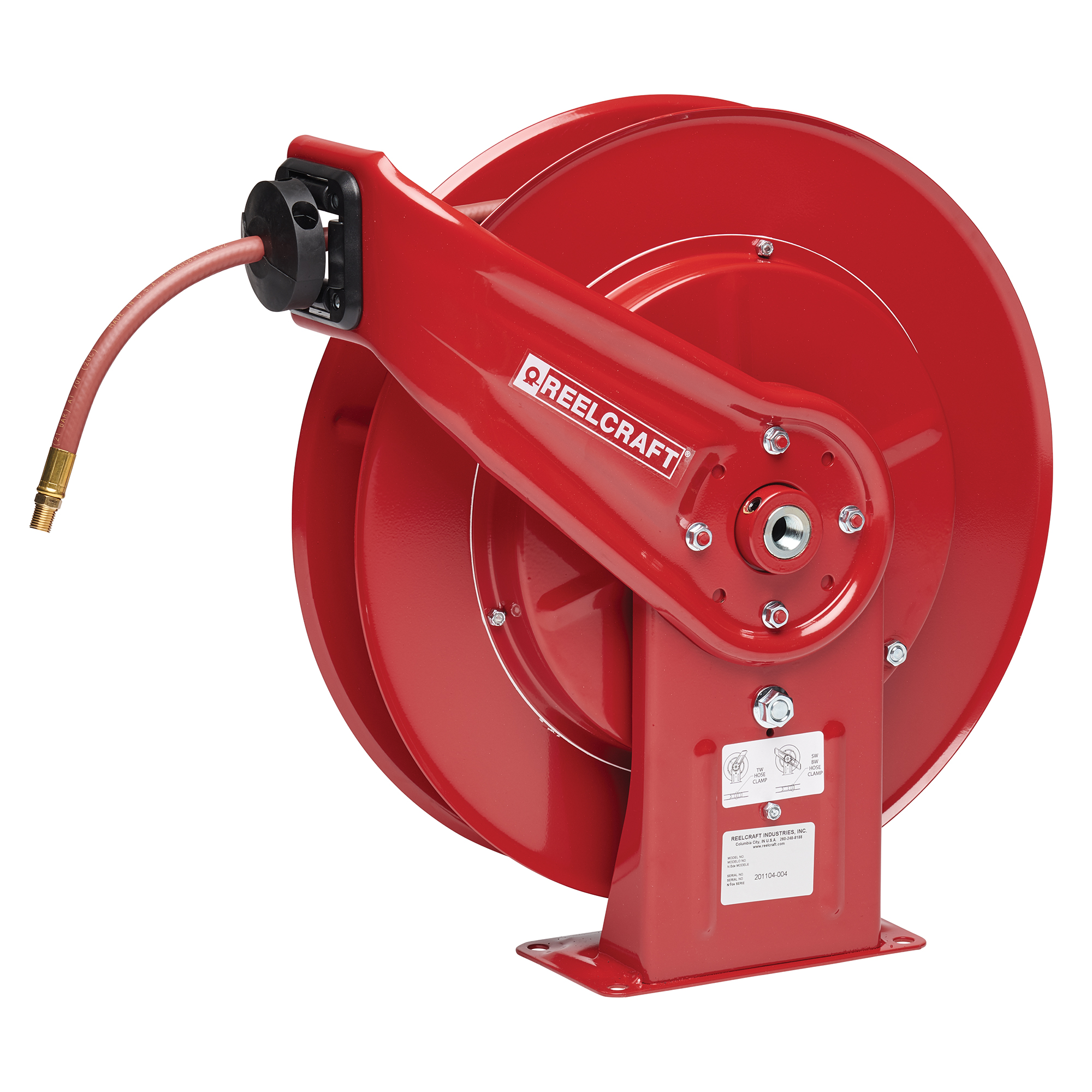 REELCRAFT 7650 OLP1 Hose Reel Industrial 3/8 Inch 50 Feet Length | AC4DVY 2Z864