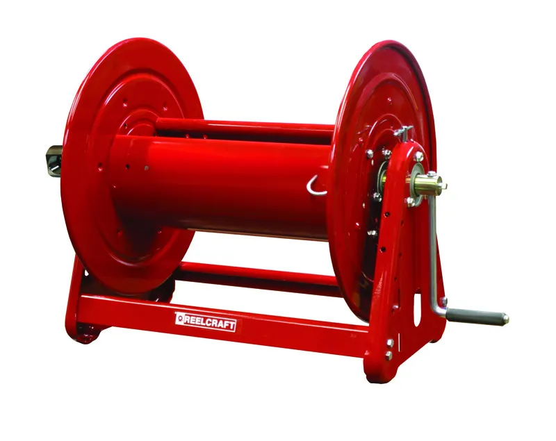 REELCRAFT CB37122L Hand Crank Hose Reel, Heavy Duty, Inner Diameter 1 Inch, Hose Length 125 Feet | BT6MHH