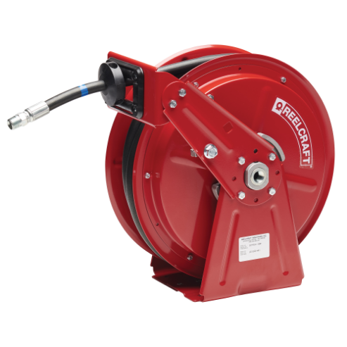 REELCRAFT DP7650 OMP Dual Pedestal Hose Reel, Inner Diameter 3/8 Inch, 2600 Psi, Hose Length 50 Feet | BT6DGQ