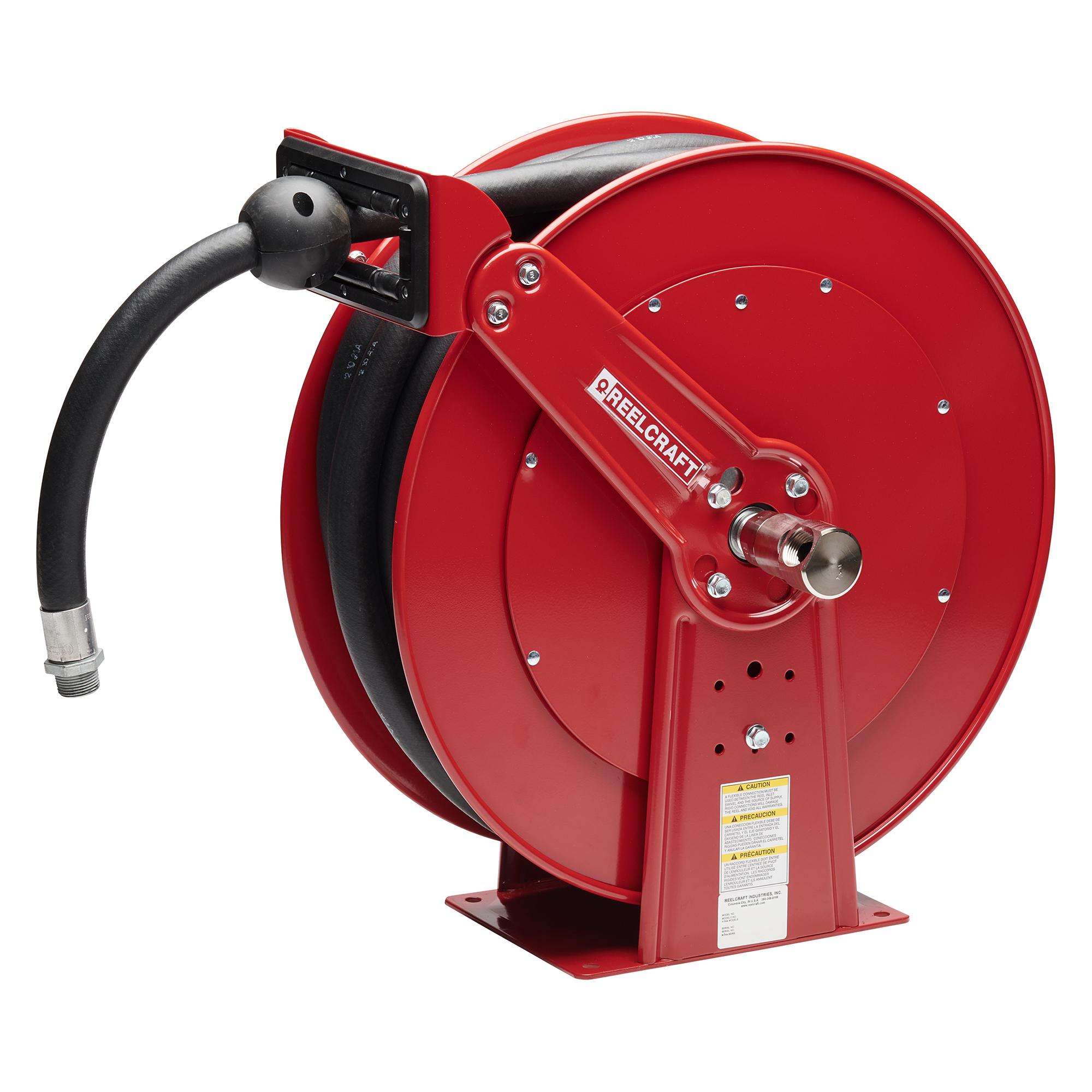 REELCRAFT FD84035 OLP Hose Reel, Inner Diameter 1 Inch, 50 Psi, Hose Length 35 Feet | BT7CLR