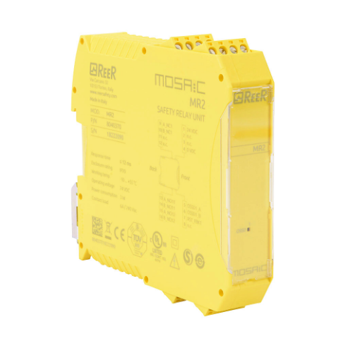 Safety Relay Extension Module, 24 VDC, 2 N.O. Safety Output, 1 N.C. Monitoring Output