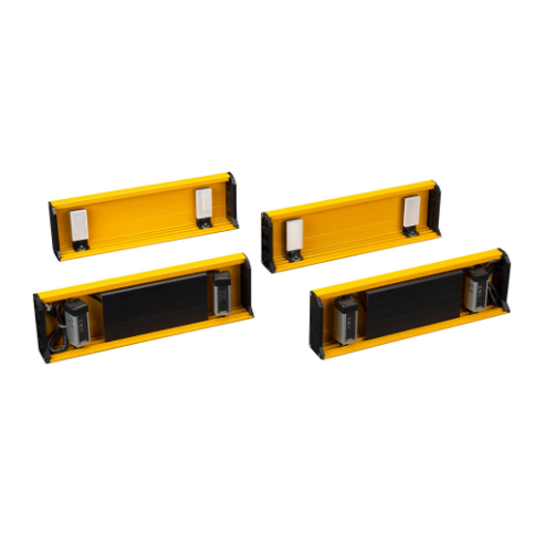 Muting Bracket Pair, T-Type, ACtive/Passive Pair, 4 Parallel Beams, Two Way
