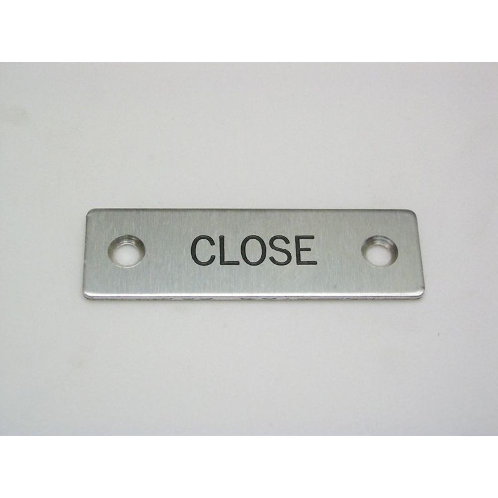 REES 09001-012 Legend Plate, Standard, Close | AX3LEX