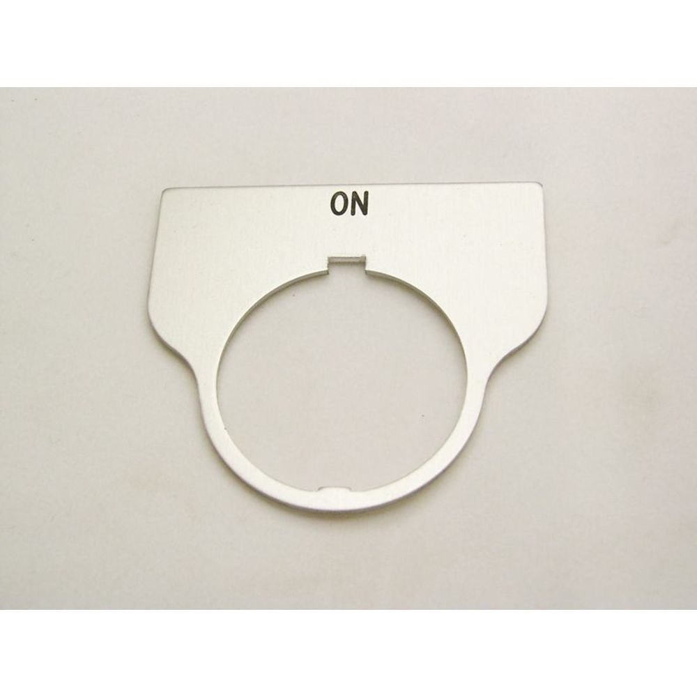 REES 09017-006 Legend Plate, Standard, On, Clear | AX3LMB