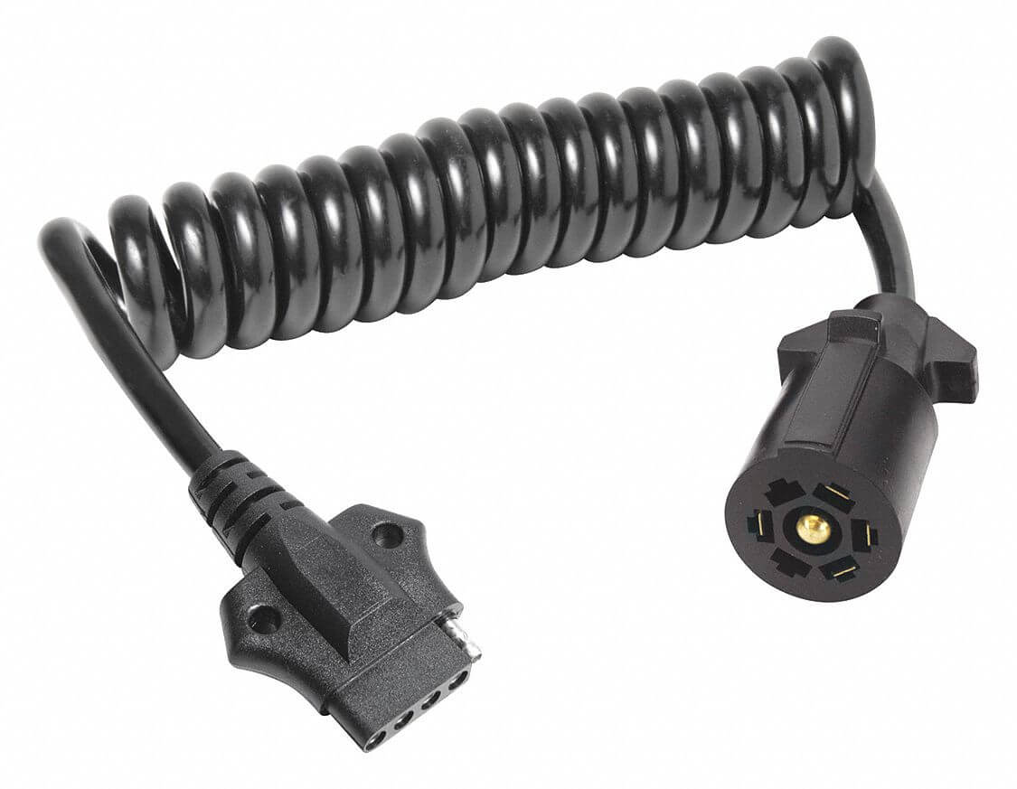 Adapter 7-way To 5-way Coiled