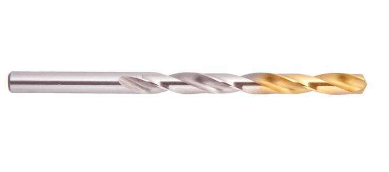 REGAL 027508AW Jobber Drill Bit, 135 Deg. Split Point, 1/16 Inch Dia., HSS, Gold Tip with TiN Point | CN6MFN