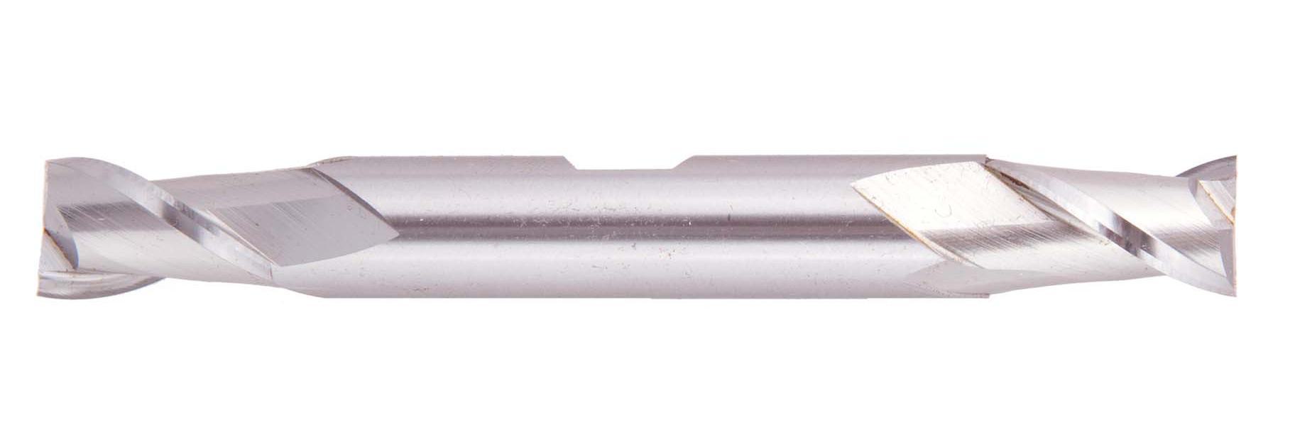 REGAL 052256JM Cobalt End Mill, Double End, 5/16 Inch Dia., 3-1/2 Inch Length, 4 Flutes, Bright | CN7EBY