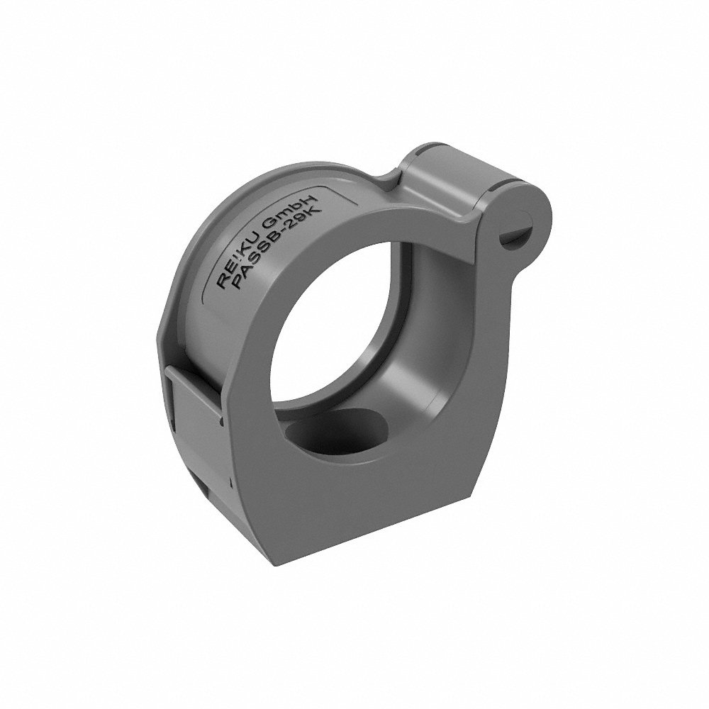 REIKU PASSB-29K Gripping Clamp 1.14 Inch Polyamide 6 Black | AF9QAP 30PR29