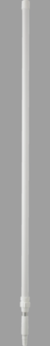 REMCO 29755 Extendable Handle Aluminium White 64 To 115 Inch Length | AF4EHG 8TP83