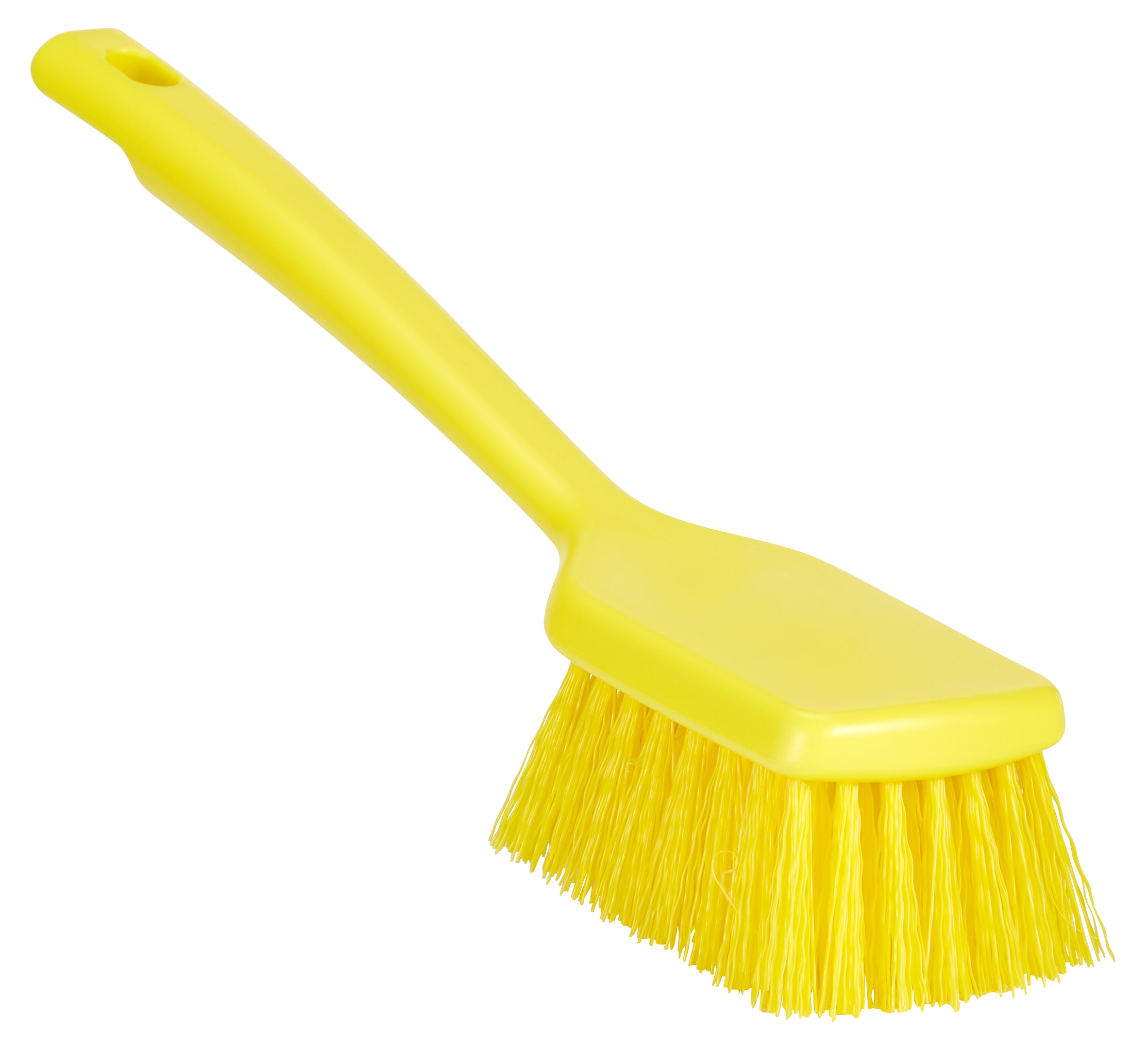REMCO 410716 Washing Brush, Short Handle, 11 Inch Size, Stiff, Yellow | CM7PMJ