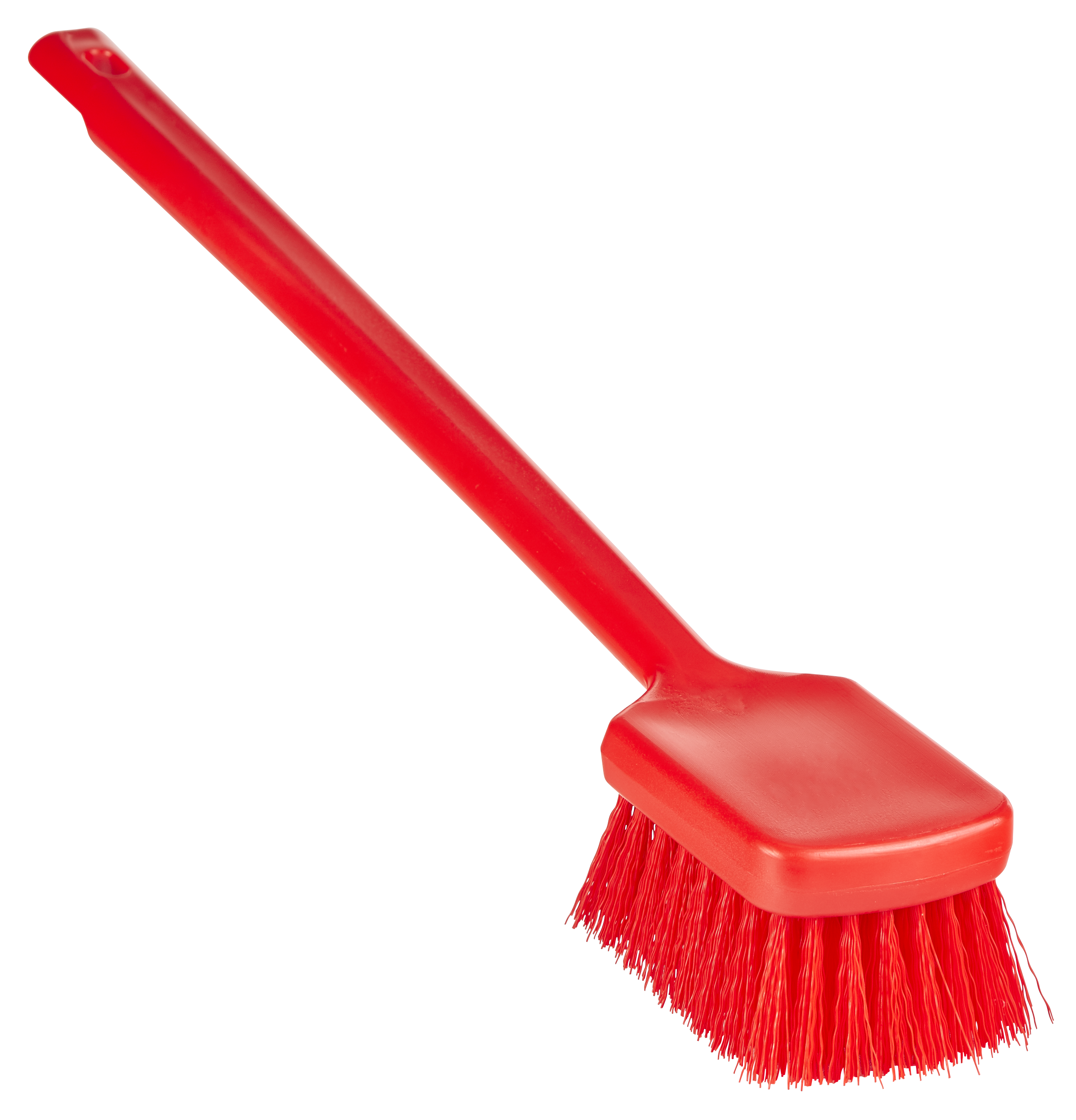 REMCO 410814 Handbrush, Long Handle, 19.9 Inch Size, Stiff, Red | CM7QTT