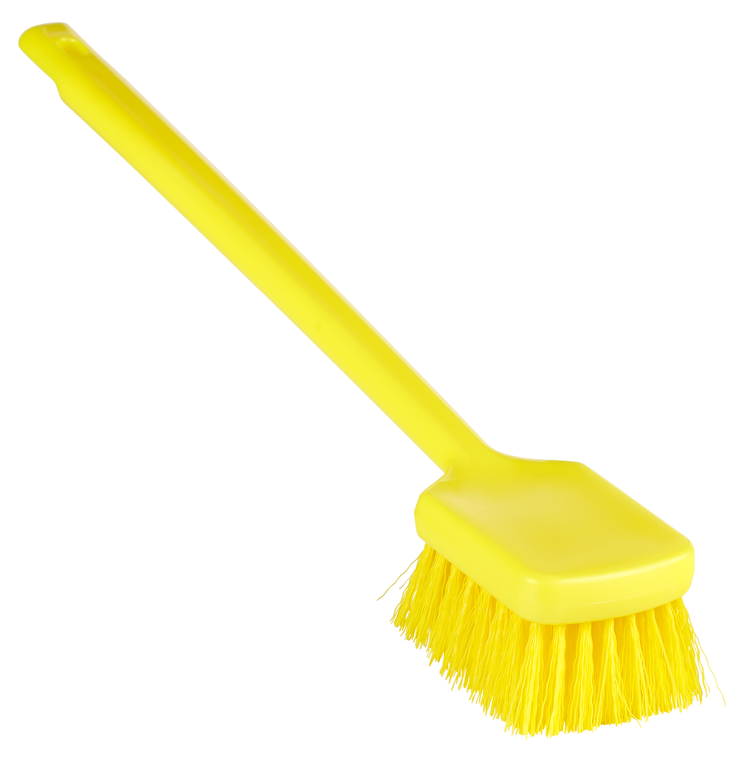 REMCO 410816 Handbrush, Long Handle, 19.9 Inch Size, Stiff, Yellow | CM7QTQ