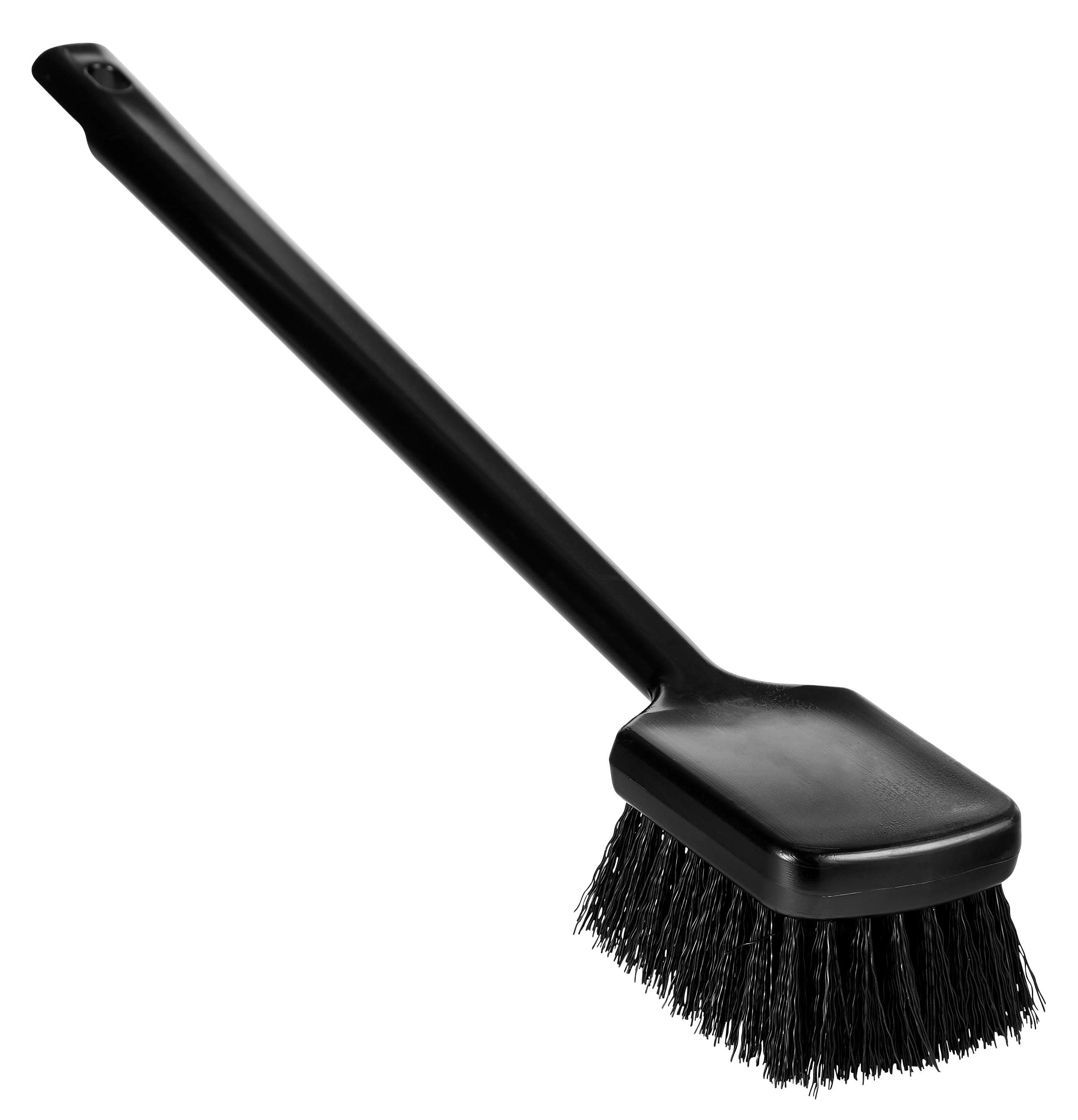 REMCO 410819 Handbrush, Long Handle, 19.9 Inch Size, Stiff, Black | CM7QTW