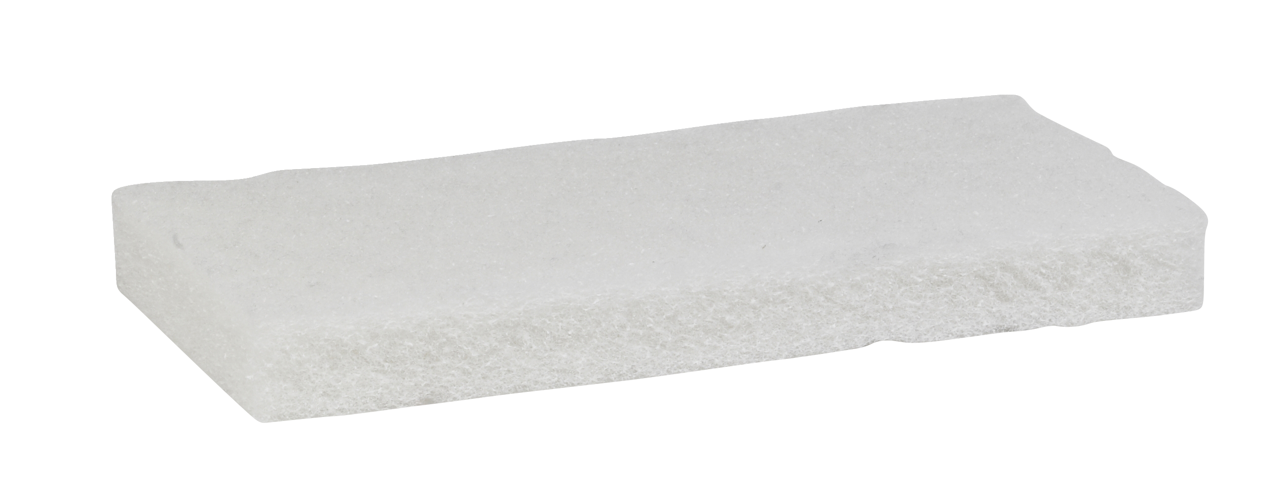 REMCO 5525 Scrub Pad, Fine, 10 Inch x 4.5 Inch Size, White | CM7QCQ